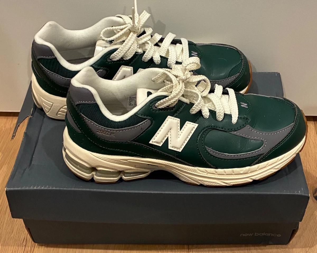 New Balance 2002R Vintage Leather Pack - Green for Sale