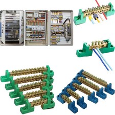 Screw Terminal Block Copper Bar Connection Terminal Distribution Box Connection