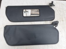 1973-1987 Chevrolet Gmc Truck Black Vinyl Oem Sun Visors Square Body
