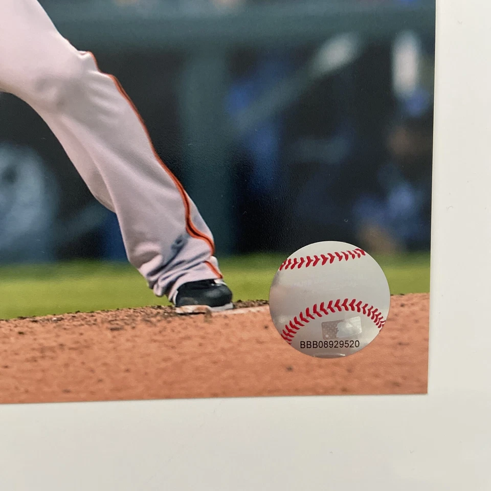 Madison Bumgarner 8x10 San Francisco Giants World Series Photo - Image 2 of 2