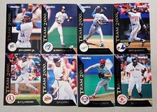 1992 Pinnacle Team 2000 Singles - You Pick