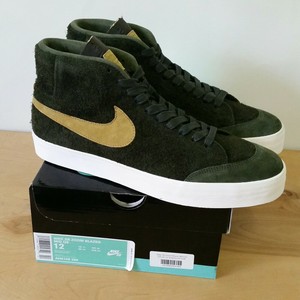 nike sb zoom blazer mid sequoia