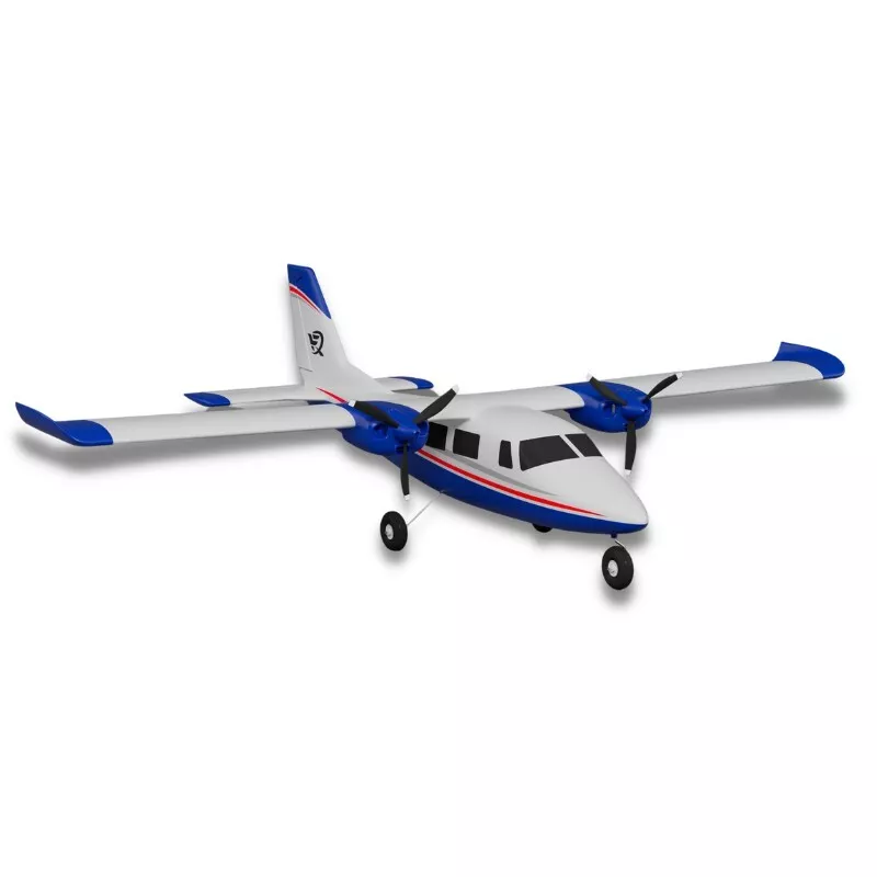 Xfly Partenavia P68 Twin 850mm RC Airplane Gyro Control RTF With 2 Batteries - Image 4 of 4