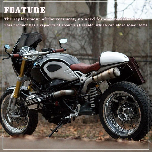 Rear Pillion Seat Cowl Hump Cover Trunk Box Cowl For 20142020 BMW R