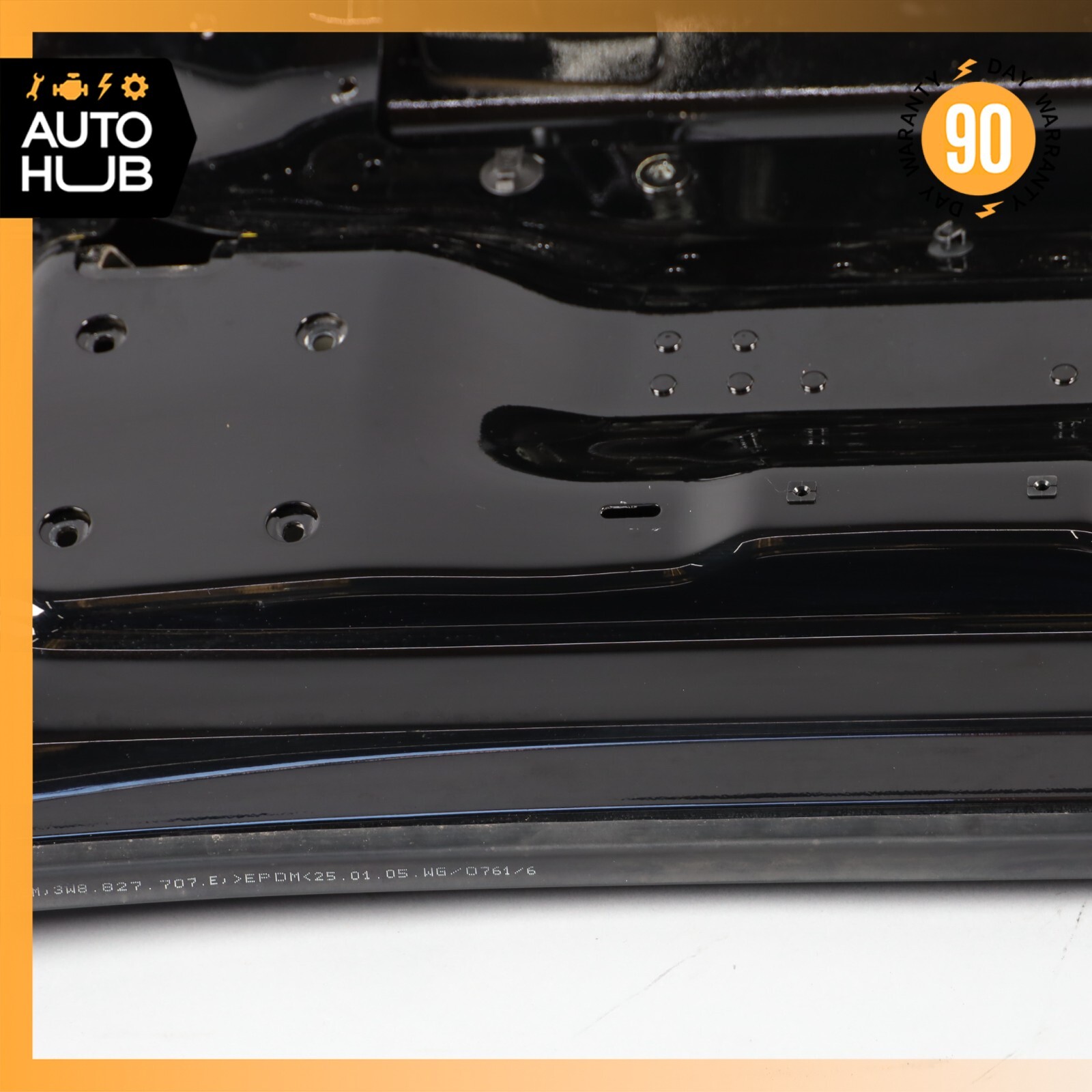03-10 Bentley Continental GT Coupe Trunk Lid Panel Assembly Black OEM 31k