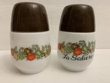 VTG GEMCO SALT & PEPPER SHAKERS MATCHES CORNING SPICE OF LIFE