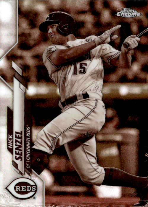 2020 Topps Chrome #24 Nick Senzel Sepia Refractor