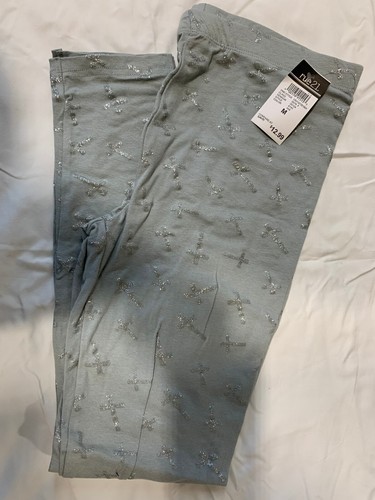 Rue 21 Girls Grey Cross Soft Knit Leggings All Sizes New with Tags - Picture 3 of 8