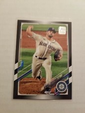 2021 Topps Series 2 Kendall Graveman #340 Black Parallel 38/70 Seattle Mariners