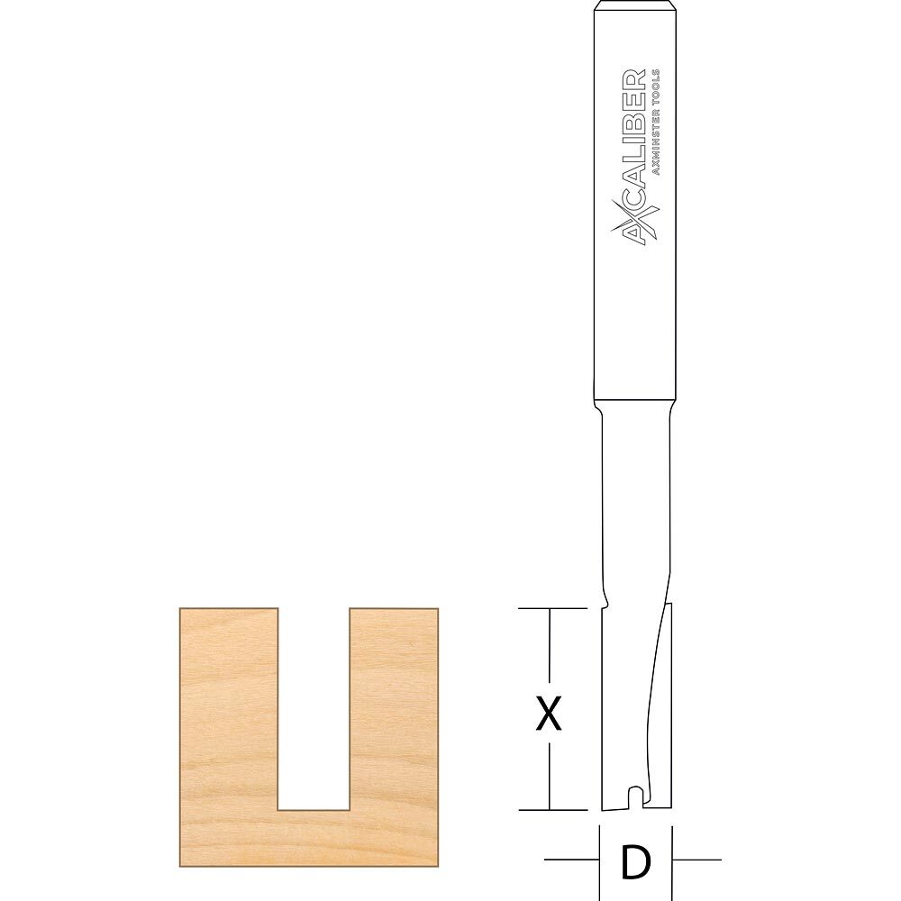 Axcaliber Comb Jointing Cutter for Fine Dovetail Set