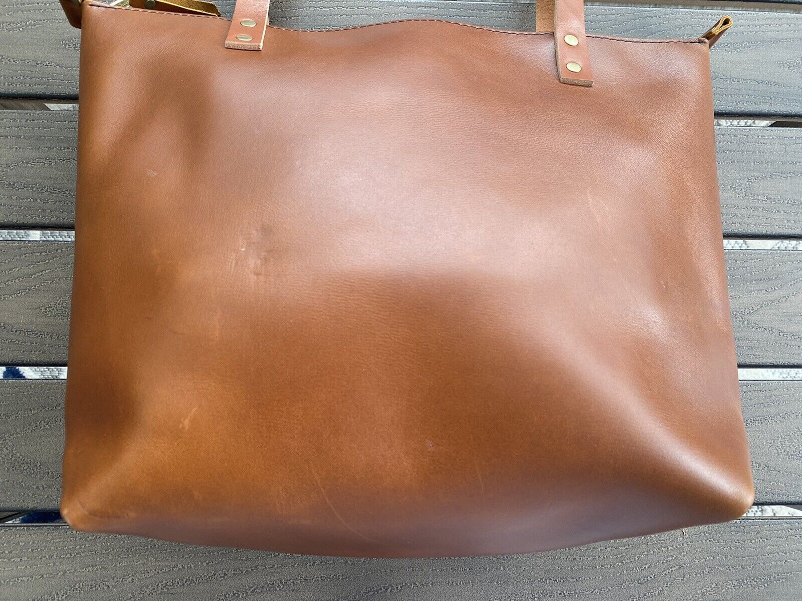 Polène Numero Un Trío Camel Handle Bag - Brown Handle Bags