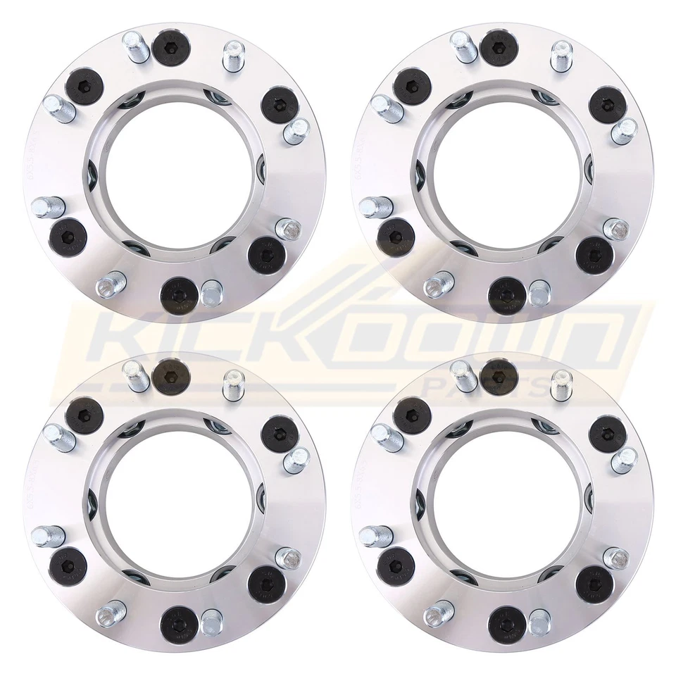 Wheel Adapters 4x For 1992-2000 Chevrolet K2500 6.5L - Imagem 3 de 4
