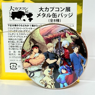 Leon Resident Evil pin Capcom Museum limited edition - Full group version (NEW)