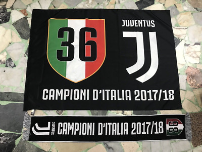 Bandiera Ufficiale Juventus 100x140cm - Bianconera, Con Ologramma
