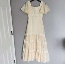 Lorrie Deb Vintage 60s Wedding  Dress/ 5/6 (S)
