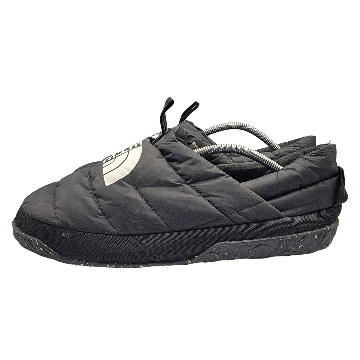The North Face Nuptse Mule Slippers Mens 12 Black Comfort