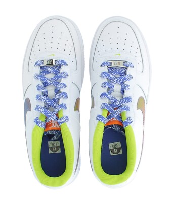 Nike Air Force 1 Low LV8 Youth Sneakers DQ7767, Low Top Shoes