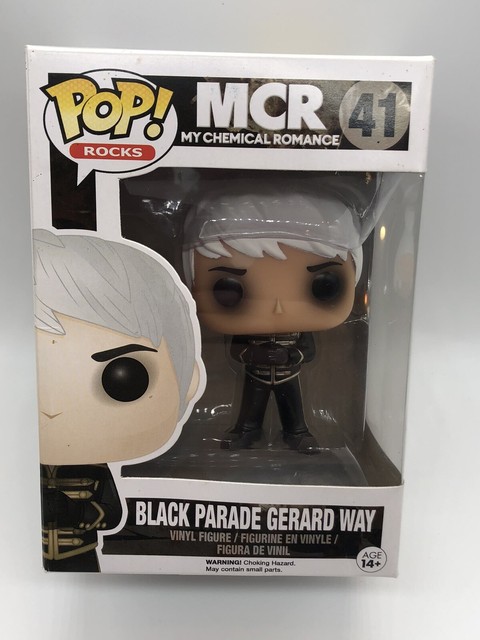 Funko POP! Rocks (My Chemical Romance) âBlack Parade Gerard Wayâ #41 | eBay