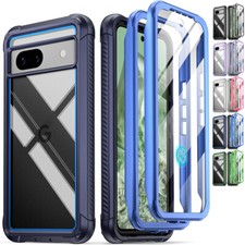 Poetic For Google Pixel 8A Case Built-in Screen 2 Front Frame Shockproof Cover
