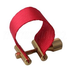 10x Saxophone Bakelite Mouthpiece Ligature Red forTenor Saxophone 3.35x2.5x2.8cm