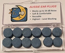 MUSIC NOISE REDUCTION-EAR PLUGS - CUSTOM MOLDED (6 PAIRS) - 34 NRR FREE TRACKING