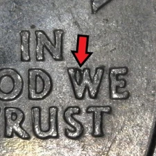 2008-P Hawaii Die Chips on Obverse Error/Variety Circ. Washington State Quarter