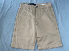 Volcom Youth Frickin Chino Skate Shorts. Beige, Size 27. NWT 