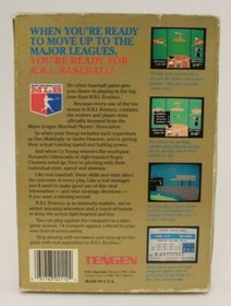 R.B.I. Baseball (NES Nintendo Entertainment System) Tengen In Box Tested