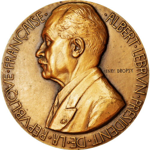[#2749] France, Médaille, Albert Lebrun, Président de la République, Politics - Zdjęcie 1 z 2