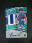 2023-24 Panini Spectra Ausar Thompson RC Rookie Auto Patch Blue Wave /20