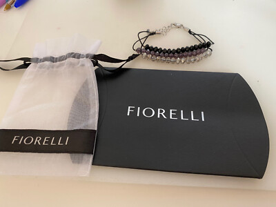 Fiorelli 3 Colour Crystal Bracelet New