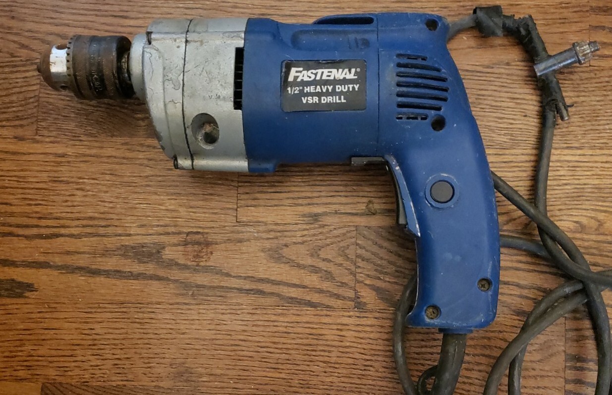 Fastenal 1/2" Heavy Duty VSR Drill Corded 0253309 USED Works Great eBay