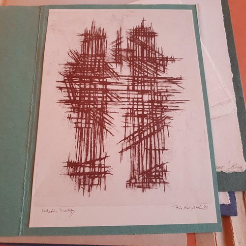 Lot de 13 petites Lithographies Signée riva helfond - Picture 18 of 19