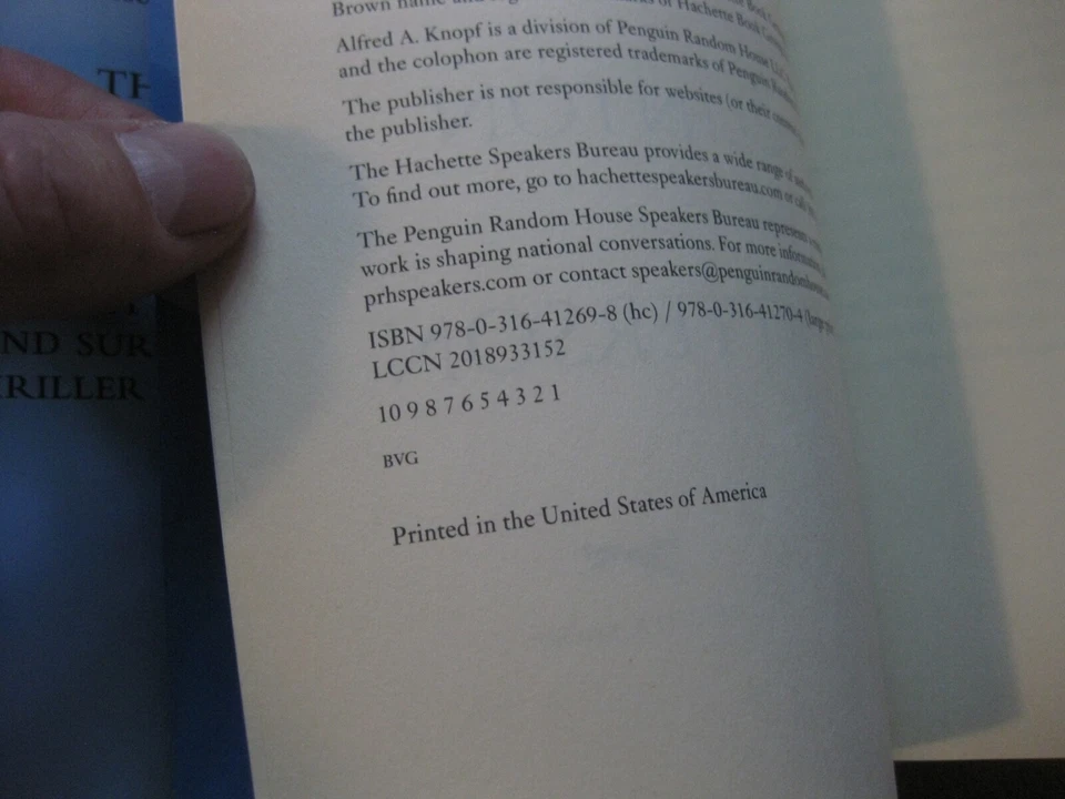 SIGNED - THE PRESIDENT IS MISSING - Bill Clinton James Patterson - 1st HCDJ 2018 Foto 4 de 4