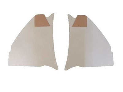 Kick Panel Board for 1954-1955 Oldsmobile 88 4-Door Sedan w/Carpet Flaps White