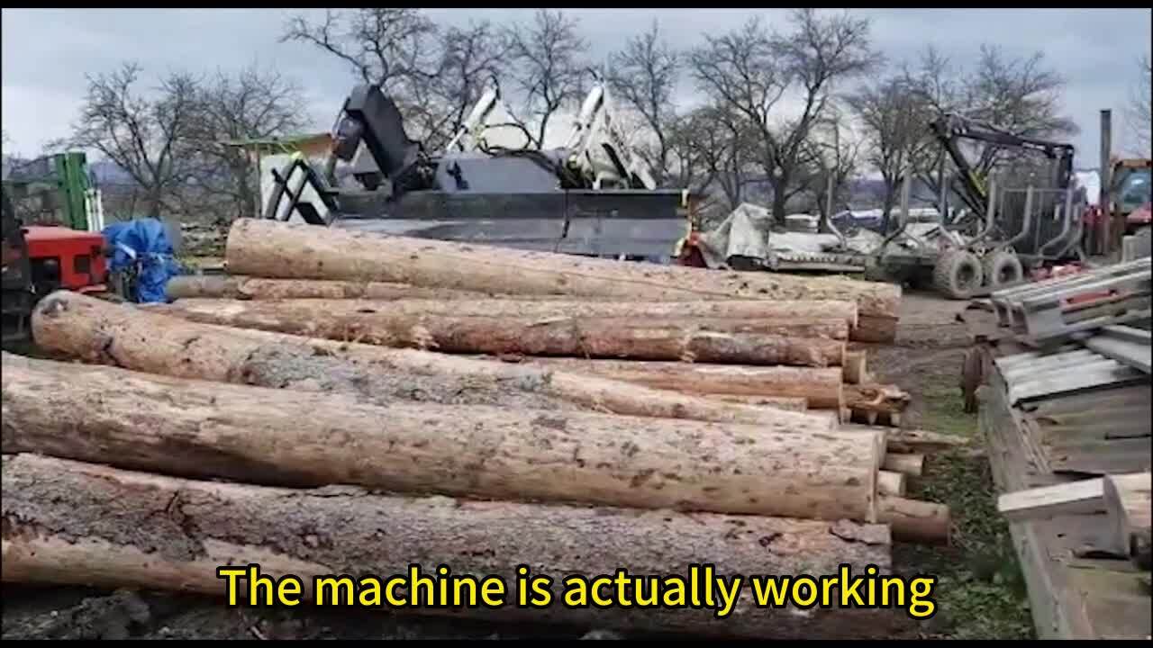 30t Wood Processor Log Splitter Skid Steer Attachment Firewood ...