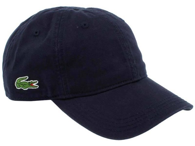 navy blue lacoste hat