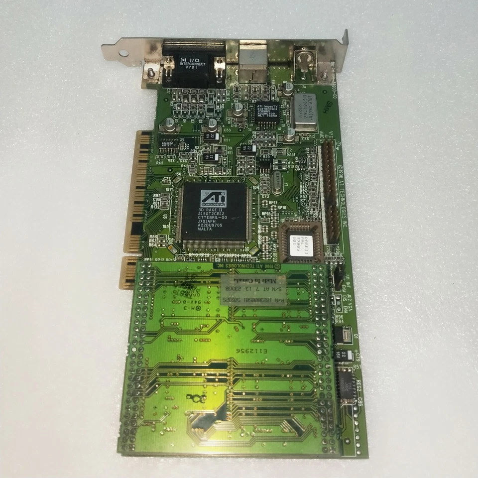 ATI TECHNOLOGIES PCI card ATI 109-37900-00 / 1023800501 509325 - Image 2 of 4