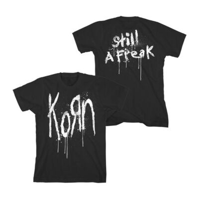 KORN Logo Band Music Album Song Still A Freak Men's Cotton T-Shirt
