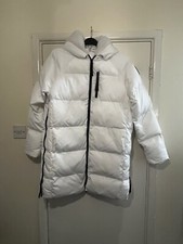 Fabletics White Bryce? Adventure Puffer Coat Jacket Ladies Size S Vgc Worn Once