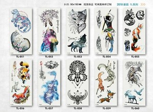 8 X Kids Tattoo Sticker Waterproof Body Temporary Tattoos Stickers US 