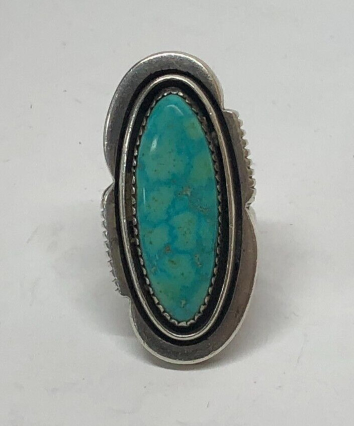Darrell Victor Apache Sterling Silver Turquoise Z… - image 2