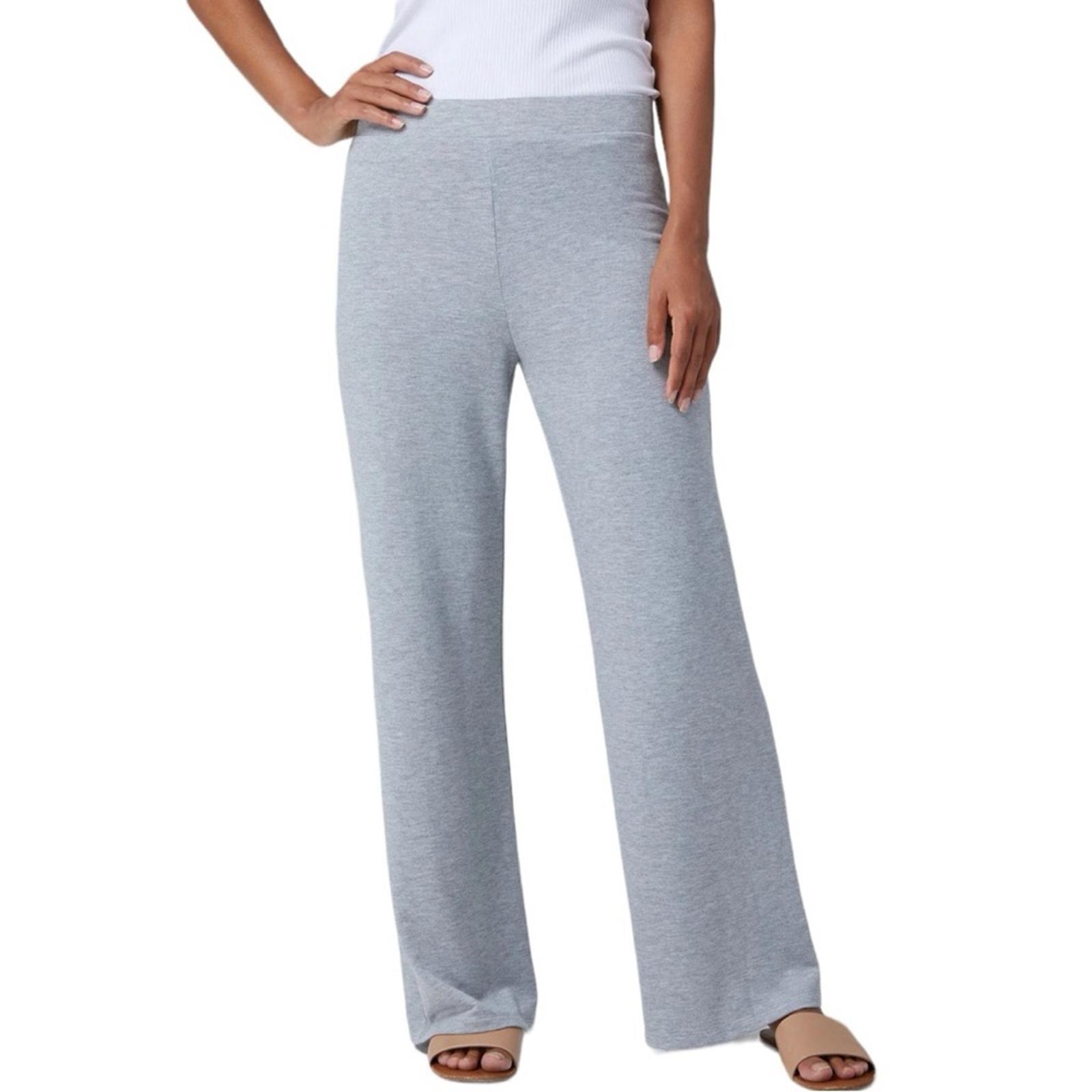 Franne Golde The Heavenly Pant in Heather Gray Size Small High Rise
