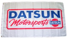 DATSUN MOTORSPORTS 3'X5' FLAG BANNER NISSAN MAN CAVE GARAGE SHOP FAST SHIPPING