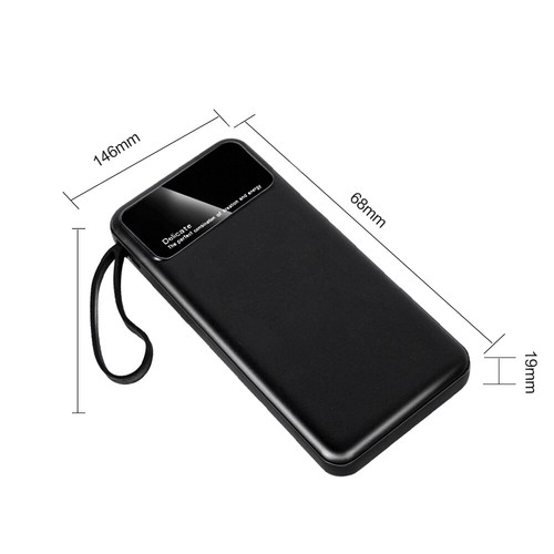 90000mAh Powerbank Externer Batterie Ladegerät ZusatzAkku 2USB Für Alle Handy - Zdjęcie 10 z 18