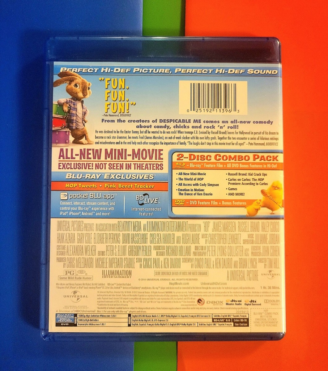 Hop (blu-ray + dvd) | eBay