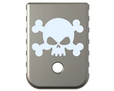 Rowe Tactical Mag Base Plate for Glock Gen 1-5 - (Straight) Skull & Crossbones