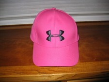 Under Armour Women's OSFA PINK Adjustable Golf Tennis Baseball Cap Hat 1254607