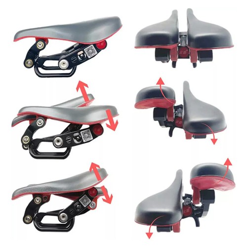 Ergonomic Road Bicycle Saddle Cushion MTB Road Bike Adjustable Bum Seat - Picture 10 of 24