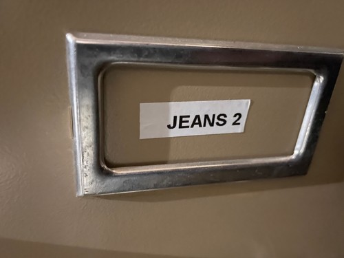 Le Jean De Marithe + Francois Girbaud Denim Kleid blau mit Riemen Größe 10 - Bild 12 von 13